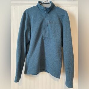 Marmot Men's Blue Zip-Up Sweater